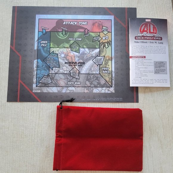 Wizkids Marvel Age Of Ultron Dice Masters 25 Cards 236 Dice - Picture 7 of 8